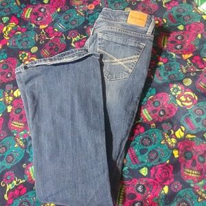 Like New Aeropostale Flare leg sz 3/4 (short lengt